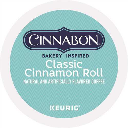 Cinnabon GMT6305 Classic Cinnamon Roll Coffee K-Cups