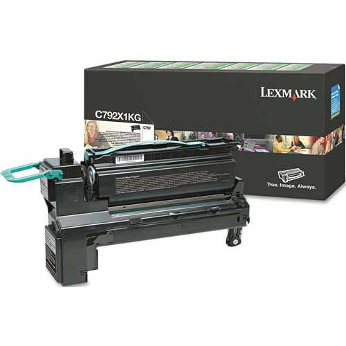 C792X1KG EXTRA HIGH-YIELD TONER, 20,000 PAGE-YIELD, BLACK