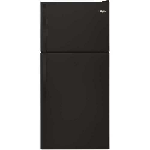 Whirlpool WRT318FZDB 18.2 cu. ft. Top Freezer Refrigerator in Black