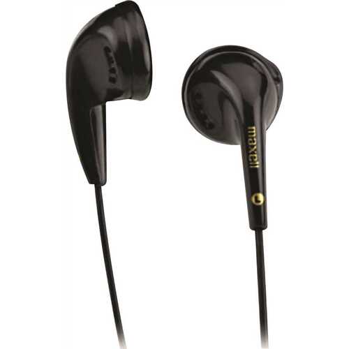 Maxell 10167478 EB-95 STEREO EARBUDS, BLACK