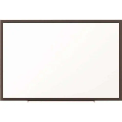 48 in. x 36 in. Standard Melamine Whiteboard with Black Aluminum Frame