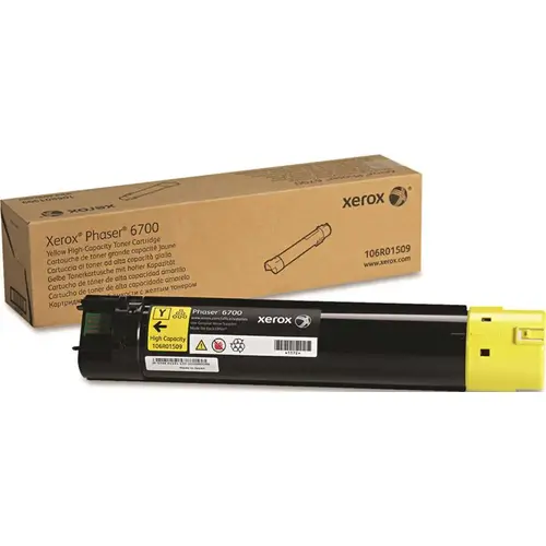 Xerox Corporation 10158836 106R01509 TONER, 12,000 PAGE-YIELD, YELLOW