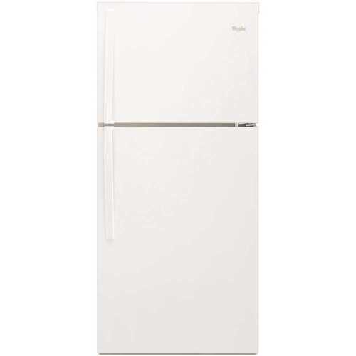 19.2 cu. ft. Top Freezer Refrigerator in White