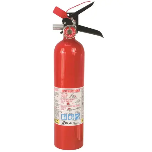 Kidde 466227 Pro1A10B-C 2.5 MP Fire Extinguisher - pack of 6