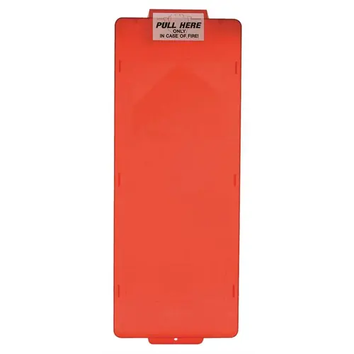 Brooks Equipment M2-CR BROOKS' MARK II SERIES FIRE EXTINGUISHER CABINET COVER, RED, LARGE