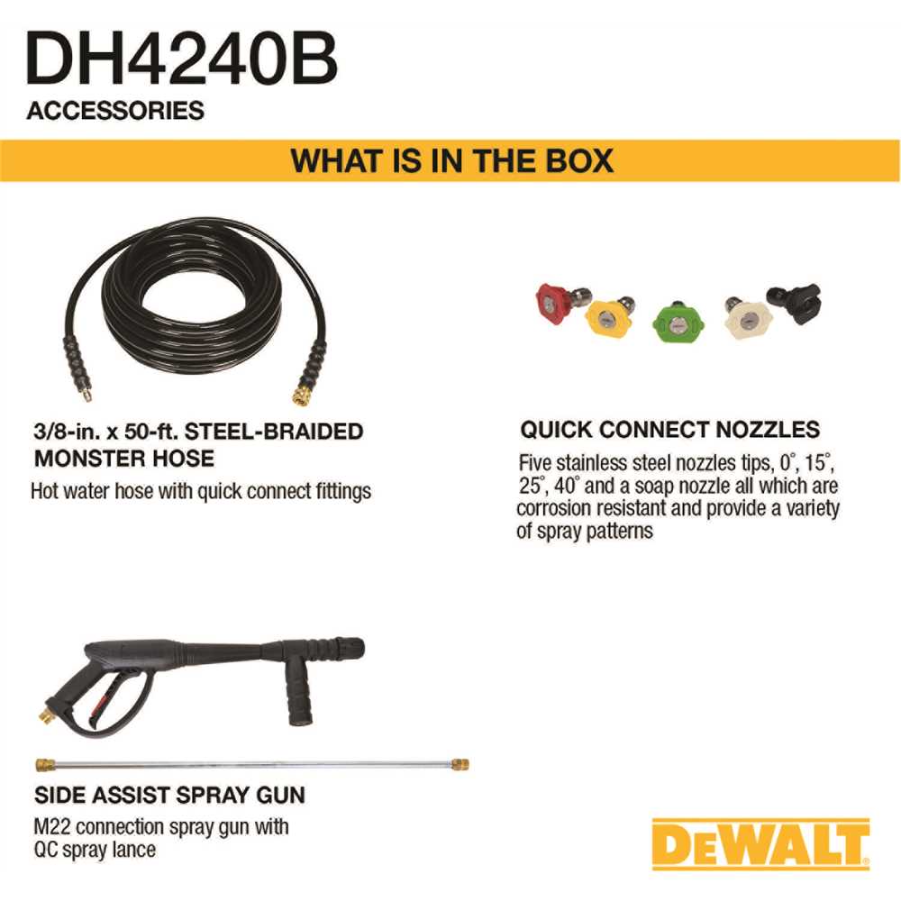DEWALT DH4240B 4200 PSI 4.0 GPM Gas Cold Water Pressure Washer with HONDA GX390 Engine 49 State Buy Now