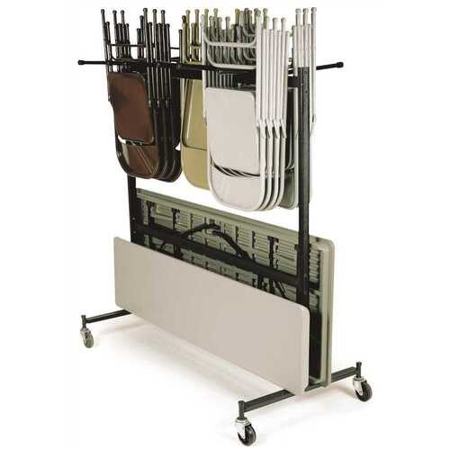 1320 lbs. Capacity Table/Chair Truck Holds 42 Chairs and 8-10 Tables (Compatible Only w/ 72 in. or 96 in. Length Tables)