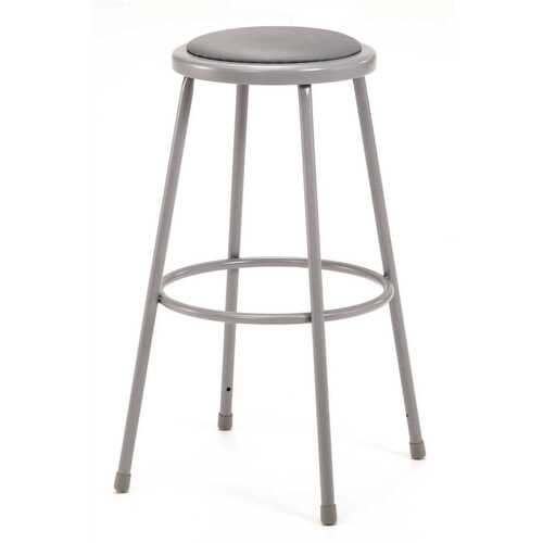 National Public Seating 2487433 STOOL W/PADDED SEAT 30