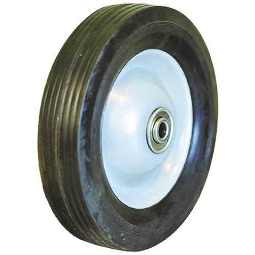 8 in. Semi Pneumatic Steel Wheel