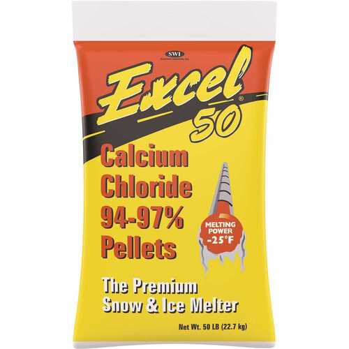 50 lbs. Excel Calcium Chloride Ice Melt