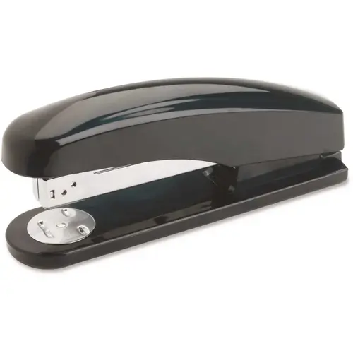 Business Source 62835 Full-Strip Clastic Desktop Stapler Black