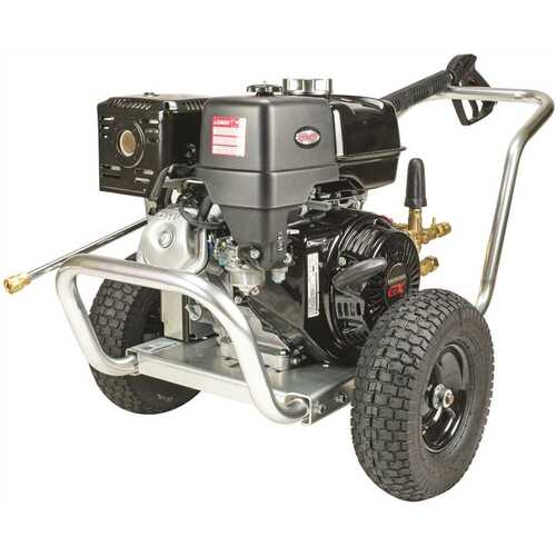 Simpson ALWB60827 Aluminum Water Blaster 4200 PSI 4.0 GPM Gas Cold Water Pressure Washer with HONDA GX390 Engine (49-State)