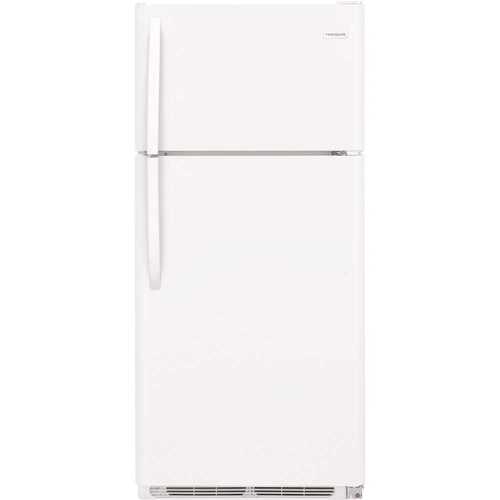 30 in. 18 cu. ft. Top Freezer Refrigerator White