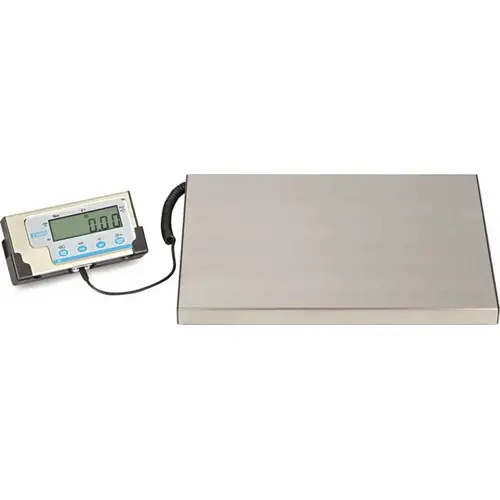 LPS400 PORTABLE SHIPPING SCALE, 400 LB CAPACITY, 12W X 15D PLATFORM Black