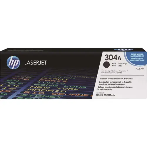 HP HEWCC530A Toner 3,500 Page-Yield, Black