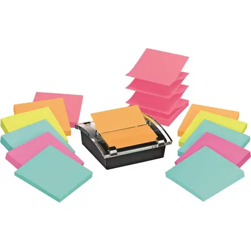 POST-IT MMMDS330SSVA 3 in. x 3 in. Super Sticky Pop-Up Dispenser Value Pack