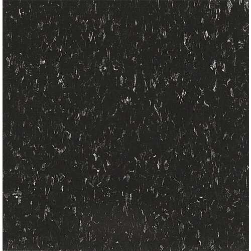 Armstrong Flooring 51910031 Imperial Texture VCT 12 in. x 12 in. Classic Black Standard Excelon Commercial Vinyl Tile (45 sq. ft. / case)