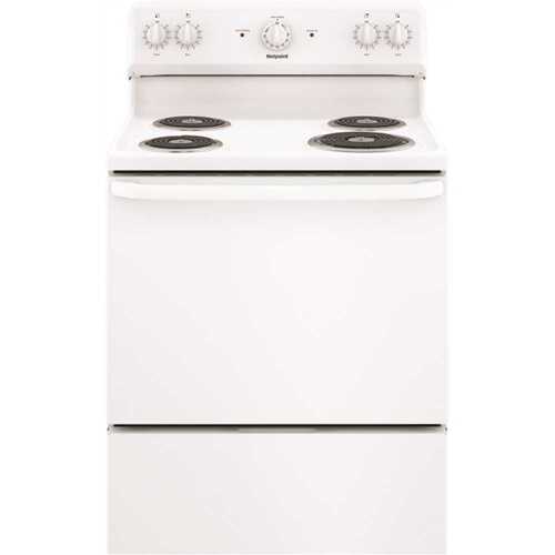 HOTPOINT RBS160DMWW 30 in. 5.0 cu. ft. Electric Range in White