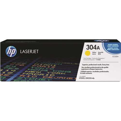 HP HEWCC532A Toner 2,800 Page-Yield, Yellow