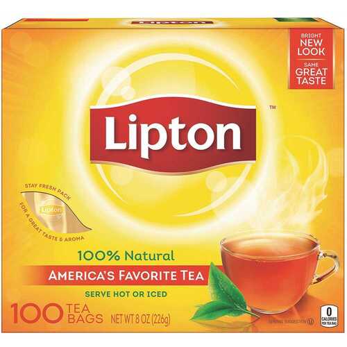 Lipton LIPTJL00291 Black Regular Tea bags
