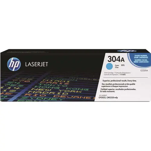 HP HEWCC531A Toner 2,800 Page-Yield, Cyan