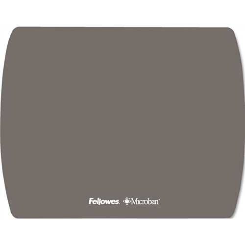 FELLOWES MFG. CO. 10141672 MICROBAN ULTRA THIN MOUSE PAD, GRAPHITE