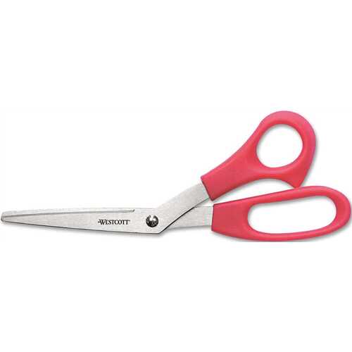 VALUE LINE STAINLESS STEEL SHEARS, 8 IN. LENGTH, 3-1/2 IN. CUT