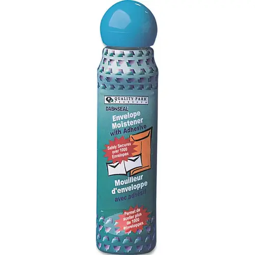 ENVELOPE MOISTENER W/ADHESIVE, 50 ML, GREEN