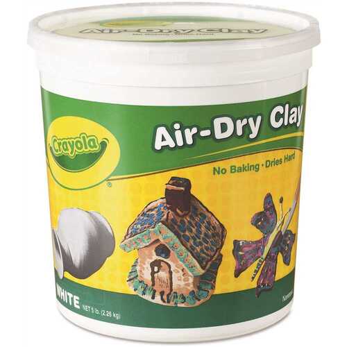 CRAYOLA CYO575055 Air-Dry Clay in White