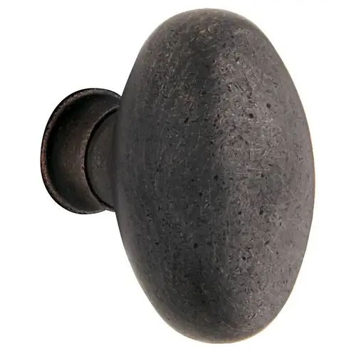 Single 5025 Knob Less Rose Distressed Oil Rubbed Bronze Finish