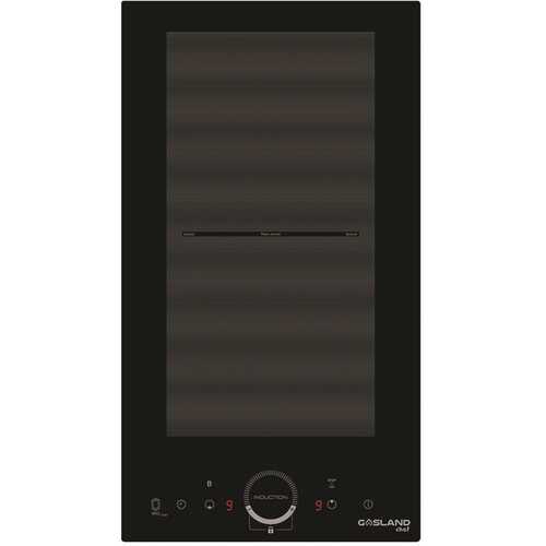 12 in. Built-In Electric Modular Induction Hob Drop-In Cooktop in Black with 2 Elements Sensor Touch Control