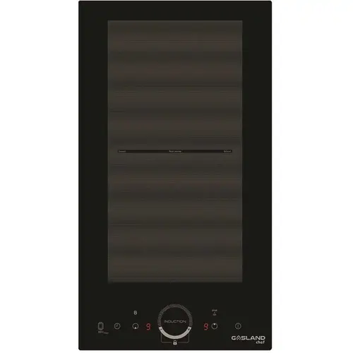 GASLAND Chef IH30BFH 12 in. Built-In Electric Modular Induction Hob Drop-In Cooktop in Black with 2 Elements Sensor Touch Control