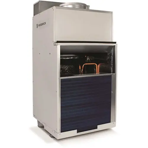 FRIEDRICH VHA18K34RTP 18,400 BTU Vertical Packaged Terminal Heat Pump Air Conditioner (1.5-Ton), 3.4 kW Electrical Heater 230V White