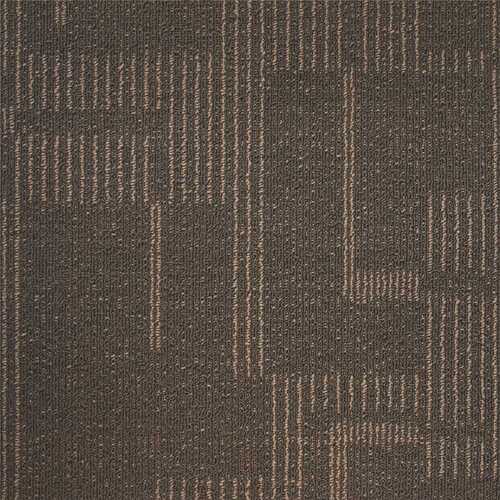 KRAUSE INDUSTRIES INC. 707103 EuroTile Windsor Terrace Lead Loop 19.7 in. x 19.7 in. Carpet Tile (20 Tiles/Case)