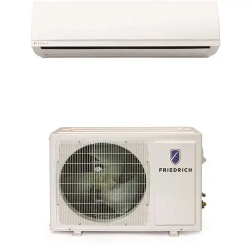 FRIEDRICH FPHW183A Pro Series 18,000 BTU 1.5 Ton Ductless Mini Split Air Conditioner with Heat Pump 230-Volt White