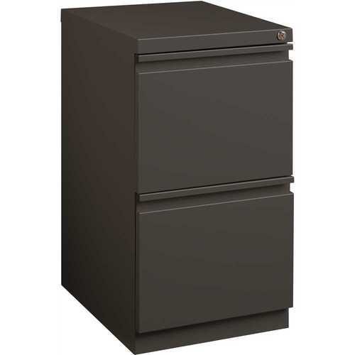 Hirsh Industries 19328 20 in. D Charcoal Mobile Pedestal with Full Width Pull
