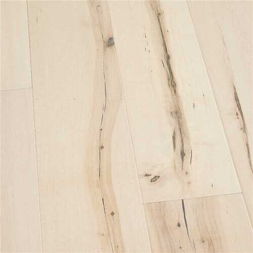 Manhattan Maple 1/2 in. T x 7.5 in. W Water Resistant Wire Brushed Engineered Hardwood Flooring (23.3 sq. ft./case)