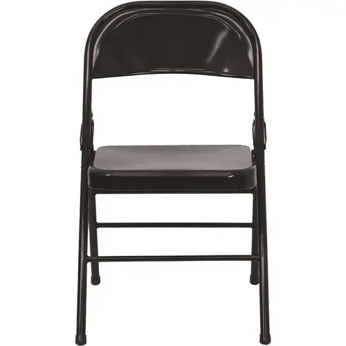 Black Metal Folding Chair