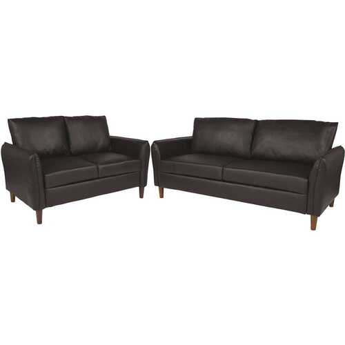 Black Colored Living Room Set