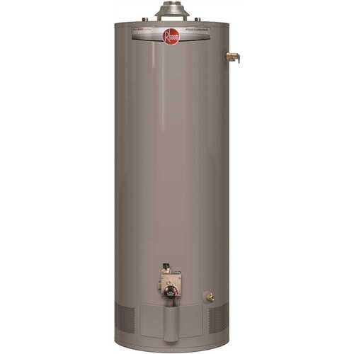 40 Gal. Professional Classic Short 34,000 BTU Atmospheric Residential Natural Gas Water Heater Side T and P Relief Valve