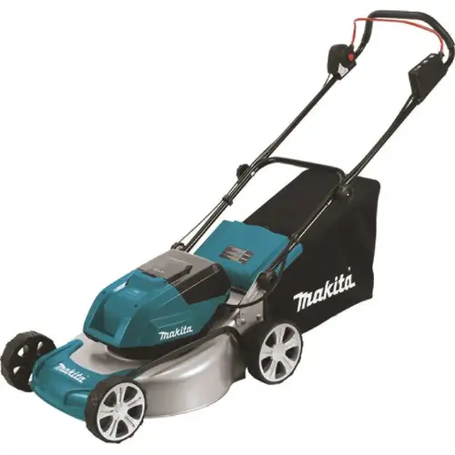 Makita XML03Z 18 in. 18-Volt X2 (36-Volt) LXT Lithium-Ion Cordless Steel Deck Walk Behind Push Lawn Mower, Tool Only