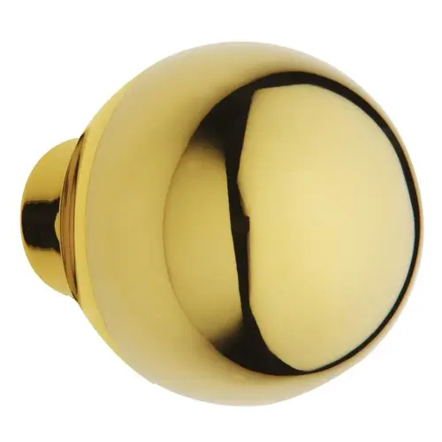 Single 5041 Knob Less Rose Unlacquered Brass Finish