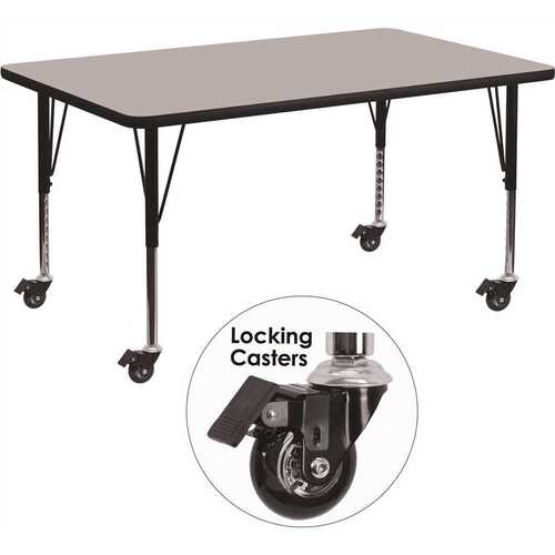 Carnegy Avenue CGA-XU-21018-GR-HD Gray Kids Table