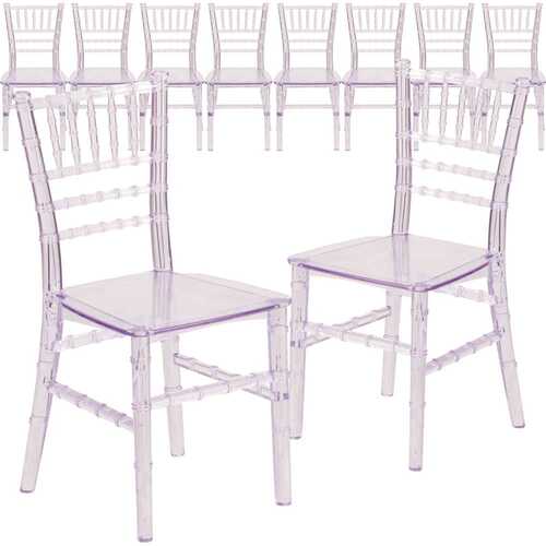 Clear Kids Chiavari Chairs