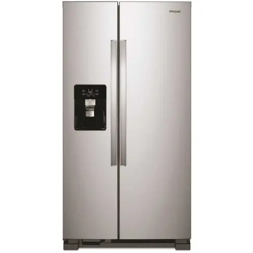 24.6 cu. ft. Side by Side Refrigerator in Fingerprint Resistant Stainless Steel