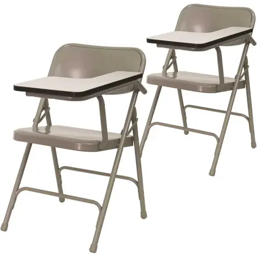 Beige Tablet Arm Chairs