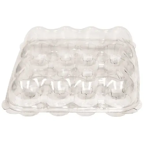 CUPCAKE CONTAINER 12 CT Clear - pack of 100