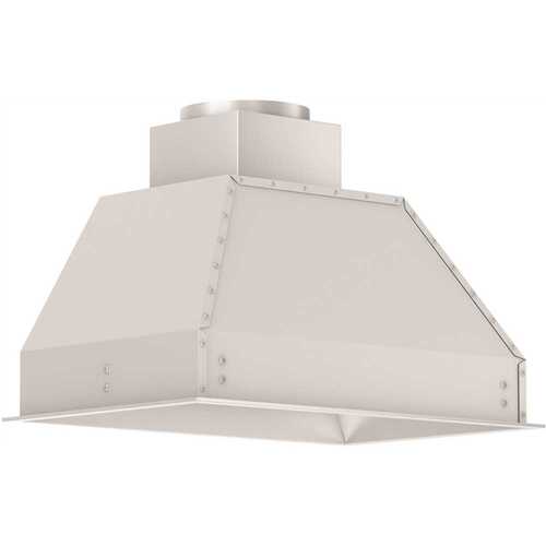 ZLINE Kitchen and Bath 698-28 28 in. 400 CFM Ducted Range Hood Insert in Stainless Steel