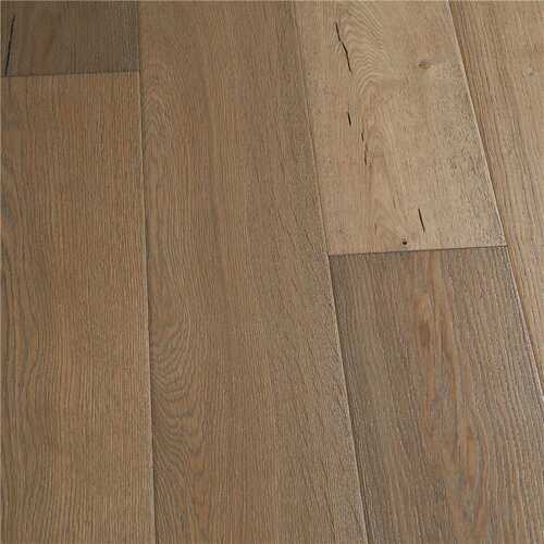 Malibu Wide Plank HDMCCL136EF Castle Island French Oak 1/2 in. T x 7.5 in. W Water Resistant Wirebrushed Engineered Hardwood Flooring (23.4 sqft/case)
