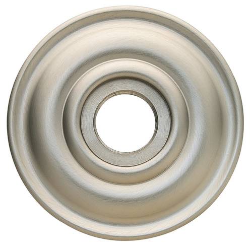 Dummy Pair 2-5/8" Rose Lifetime Satin Nickel Finish